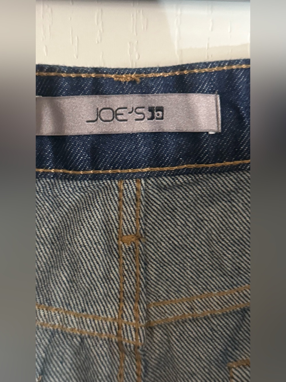 Joe's Jeans Dark Indigo Relaxed wide leg Jeans women’s size 30 - Picture 5 of 10